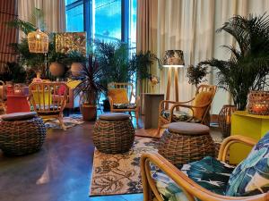 Rattan Hocker klein 1